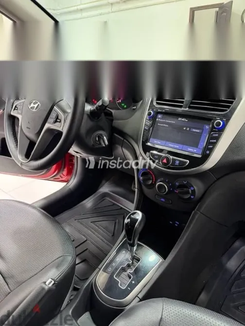 هيونداي اكسنت 2024 أحمر مستعملة للبيع - 5