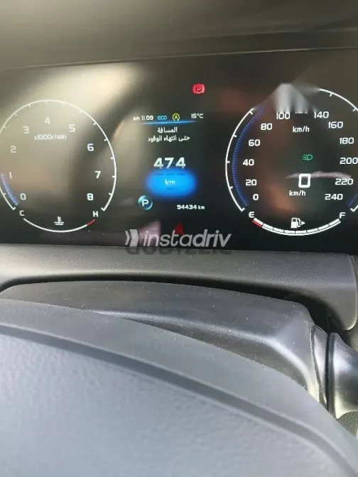 جيلي اوكافانجو 2024 رمادي مستعملة للبيع - 8