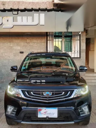 جيلي امجراند 2019 أسود مستعملة للبيع