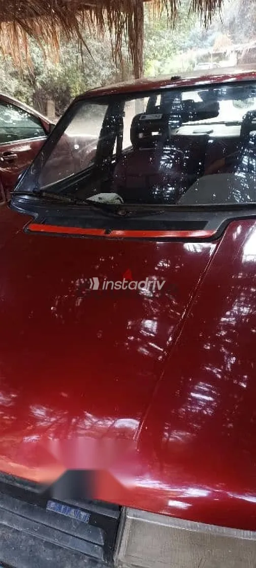 فيات اونو 1993 أحمر مستعملة للبيع - 3