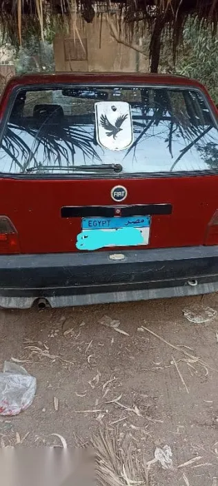 فيات اونو 1993 أحمر مستعملة للبيع