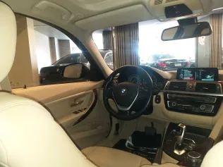 بي ام دبليو 320 2016 أبيض مستعملة للبيع