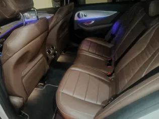 مرسيدس E 200 2018 أبيض مستعملة للبيع