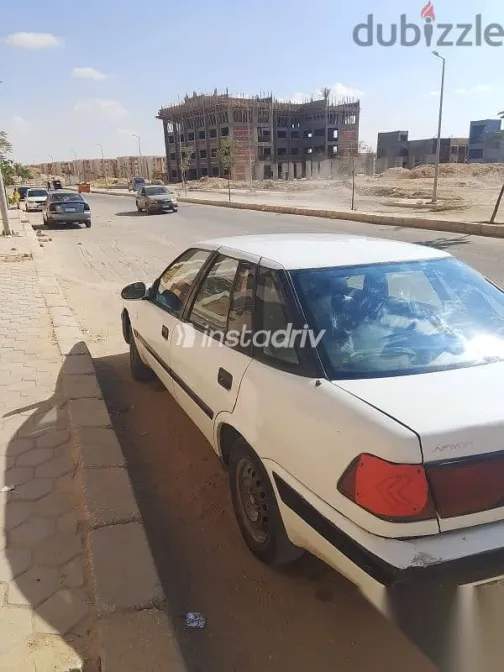 دايو اسبيرو 1995 أبيض مستعملة للبيع - 9