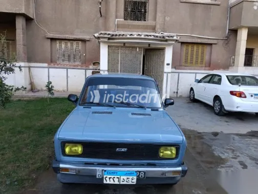 فيات 128 1986 أزرق غامق مستعملة للبيع - 2