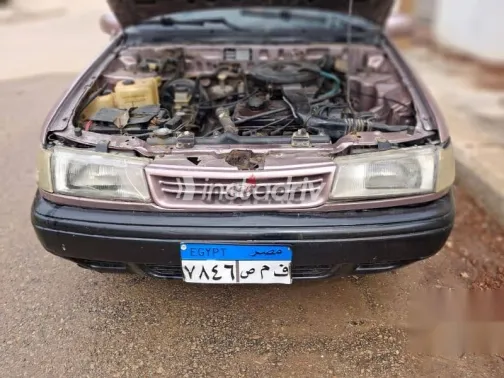 هيونداي اكسيل 1996 أبيض مستعملة للبيع - 3