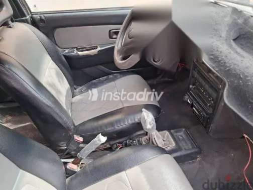 هيونداي اكسيل 1996 أبيض مستعملة للبيع - 8