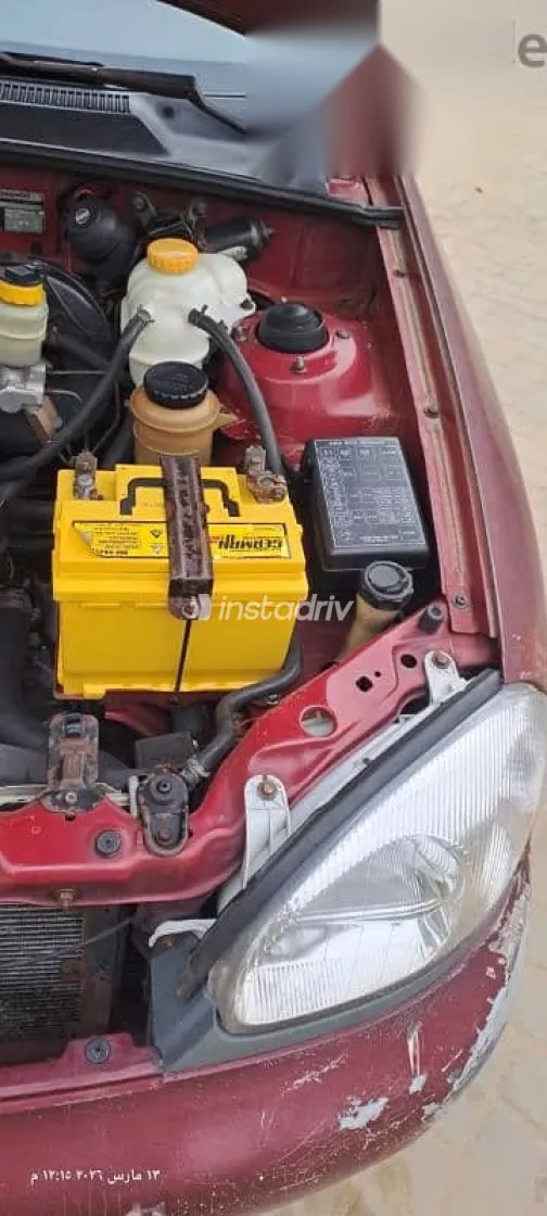 دايو لانوس 1998 أحمر مستعملة للبيع - 7