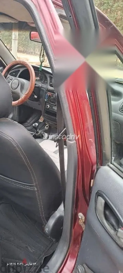 دايو لانوس 1998 أحمر مستعملة للبيع - 8