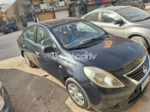 نيسان صنى 2013 أسود مستعملة للبيع - 8