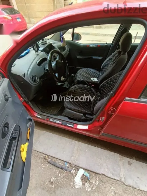 شيفروليه سبارك 2010 أحمر مستعملة للبيع - 7