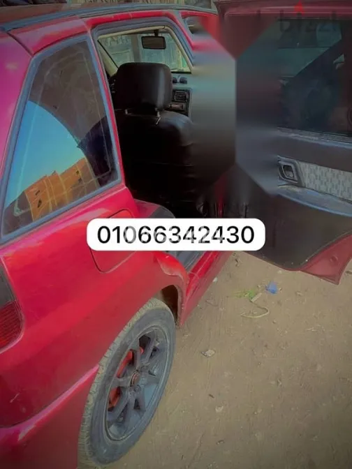 سيات ابيزا 1994 أحمر مستعملة للبيع - 7