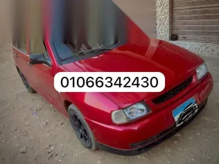 سيات ابيزا 1994 أحمر مستعملة للبيع