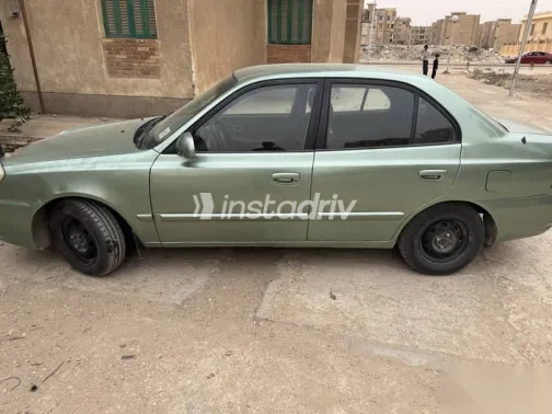 Hyundai Verna 2007 Green Used for Sale - 4