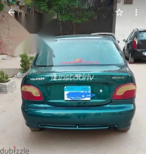 Hyundai Accent 1998 Green Used for Sale - 2