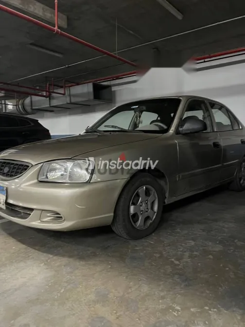 هيونداي فيرنا 2008 ذهبي مستعملة للبيع - 9