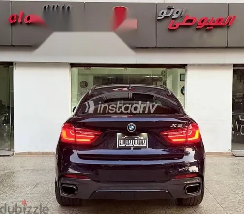 بي ام دبليو X6 2017 أزرق غامق مستعملة للبيع - 7