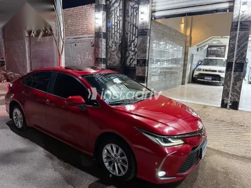 تويوتا كورولا 2020 أحمر مستعملة للبيع - 1