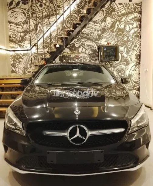 Mercedes CLA 180 2018 Black Used for Sale - 2