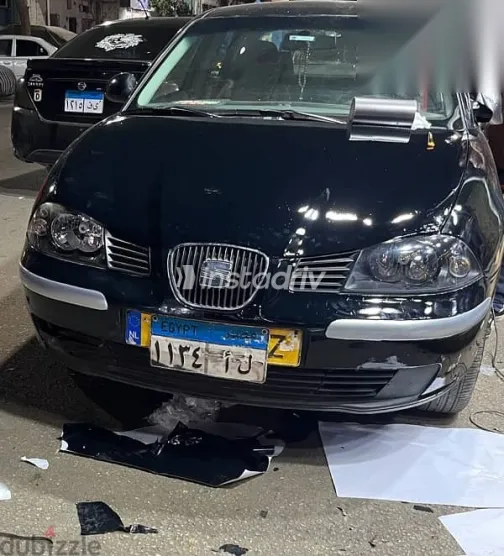 سيات كوردوبا 2008 أسود مستعملة للبيع - 5