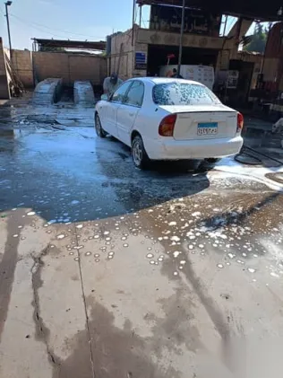 شيفروليه لانوس 2010 أبيض مستعملة للبيع