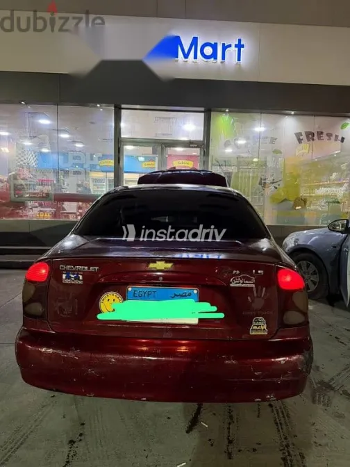 شيفروليه لانوس 2012 أحمر مستعملة للبيع - 4