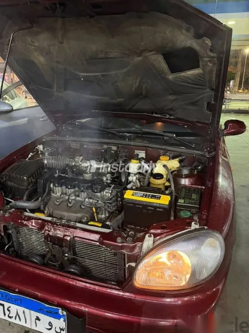 شيفروليه لانوس 2012 أحمر مستعملة للبيع - 7