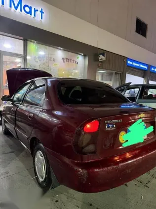 شيفروليه لانوس 2012 أحمر مستعملة للبيع