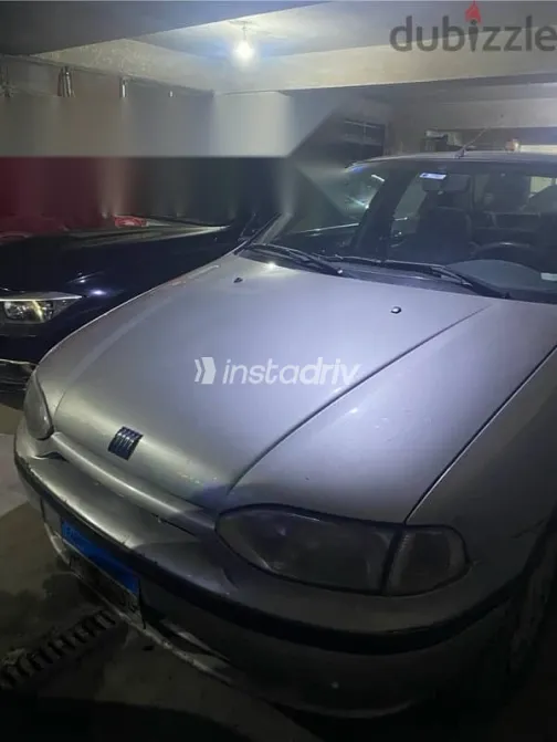 فيات سينا 2001 رمادي مستعملة للبيع - 4