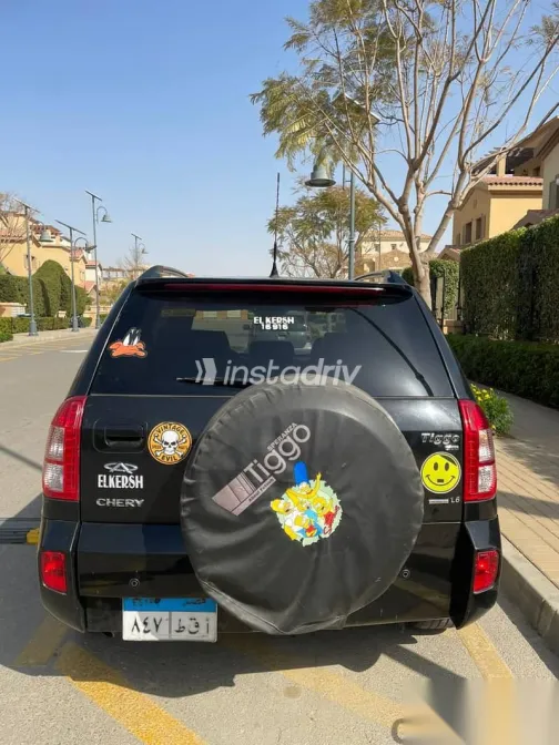 شيرى تيجو 2018 أسود مستعملة للبيع - 2