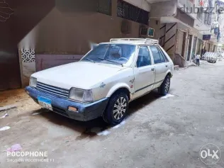 مازدا 323 1982 أبيض مستعملة للبيع