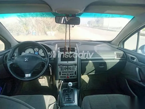 بيجو 407 2008 أزرق غامق مستعملة للبيع - 1