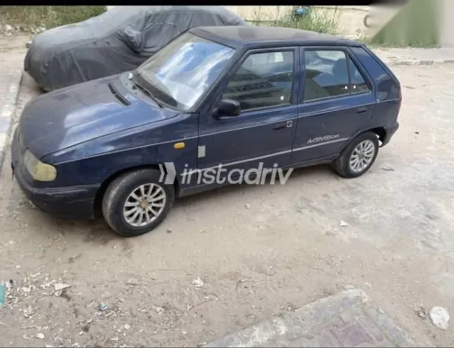 سكودا فيليشيا 1996 أزرق غامق مستعملة للبيع - 6