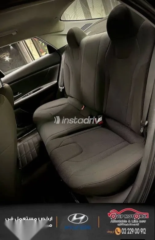 هيونداي إلنترا 2021 أسود مستعملة للبيع - 9