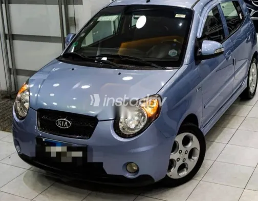 كيا بيكانتو 2010 أزرق غامق مستعملة للبيع - 2