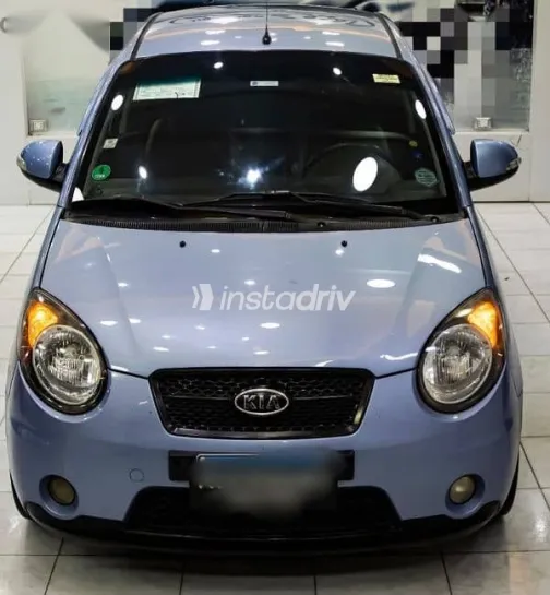 كيا بيكانتو 2010 أزرق غامق مستعملة للبيع - 4