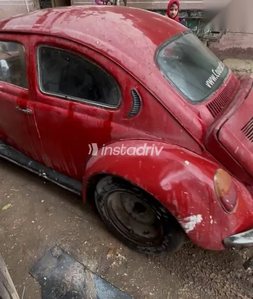 فولكس فاغن بيتل 1978 أحمر مستعملة للبيع - 1