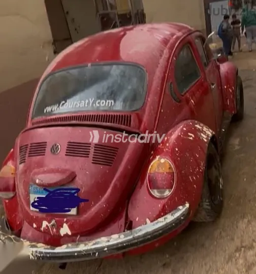فولكس فاغن بيتل 1978 أحمر مستعملة للبيع - 2