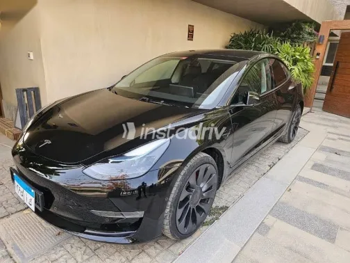 تسلا موديل 3 2023 أسود مستعملة للبيع - 1