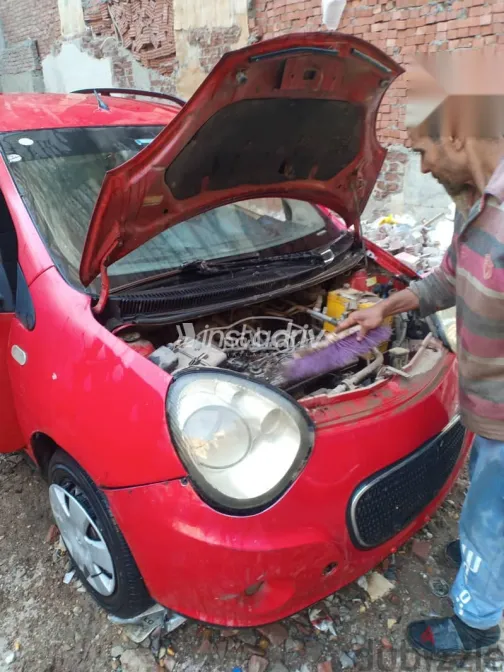 جيلي باندينو 2010 أحمر مستعملة للبيع - 4