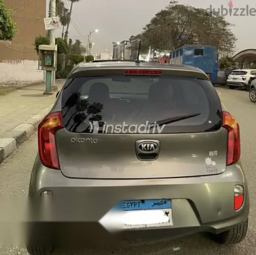 كيا بيكانتو 2015 بني مستعملة للبيع - 3