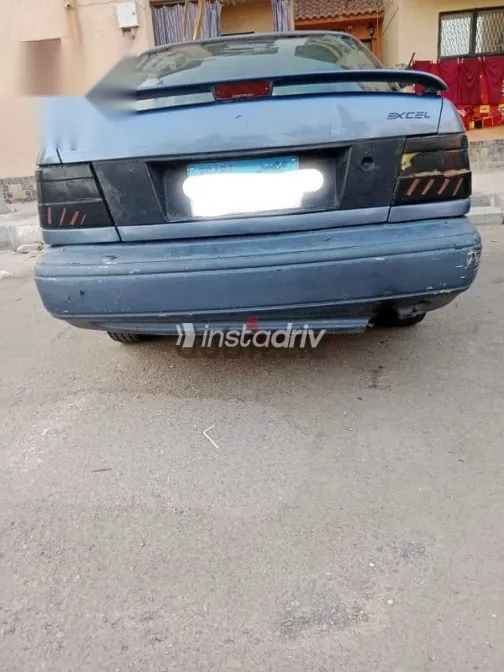 Hyundai Accent 1996 Dark Blue Used for Sale - 8