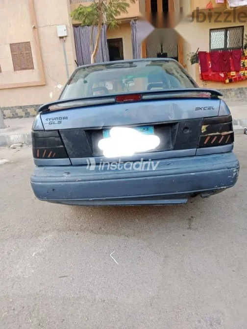Hyundai Accent 1996 Dark Blue Used for Sale - 9