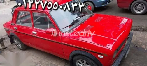 فيات 128 1988 أحمر مستعملة للبيع - 3