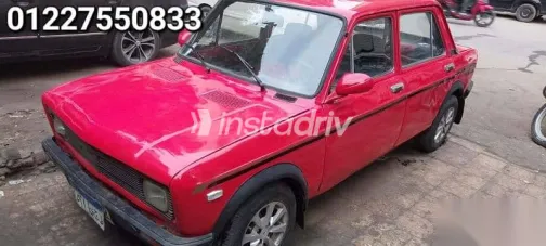 فيات 128 1988 أحمر مستعملة للبيع - 6