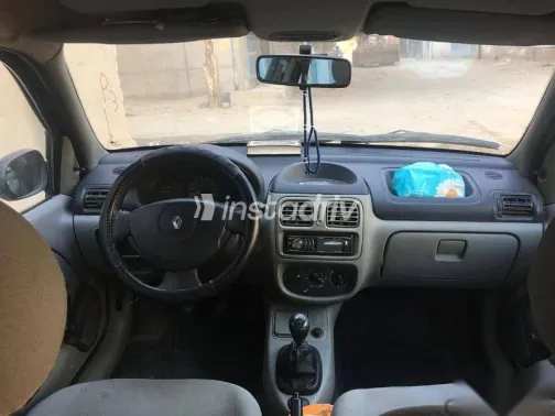 رينو كليو 2003 فضي مستعملة للبيع - 6