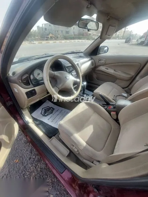 Nissan Sunny 2010 Burgundy Used for Sale - 2