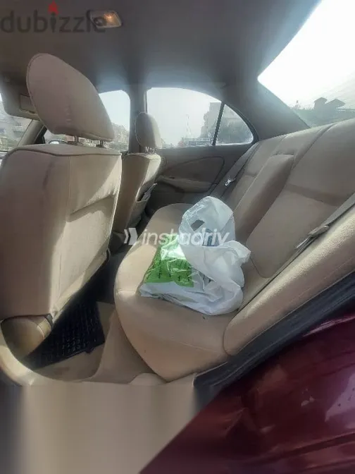 Nissan Sunny 2010 Burgundy Used for Sale - 3