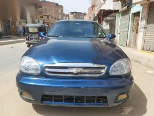 شيفروليه لانوس 2015 أزرق غامق مستعملة للبيع