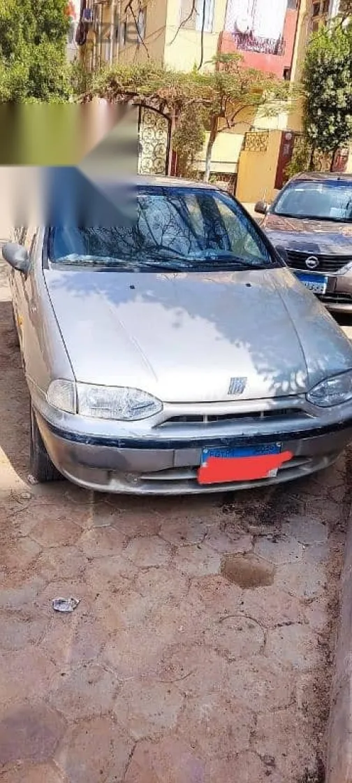 فيات سينا 2001 رمادي مستعملة للبيع - 3